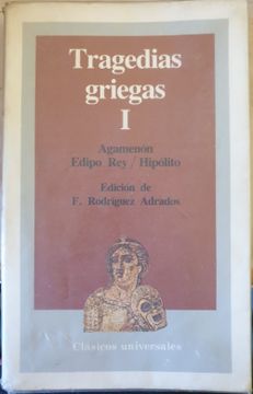 portada Tragedias Griegas Tomo 1