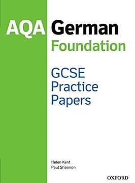 portada Gcse German Foundation Practice Papers aqa - Exam Revision 9-1: With all you Need to Know for Your 2021 Assessments (en Inglés)