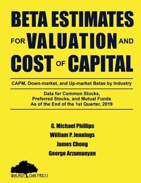portada Beta Estimates for Valuation and Cost of Capital, As of the End of 1st Quarter, 2019