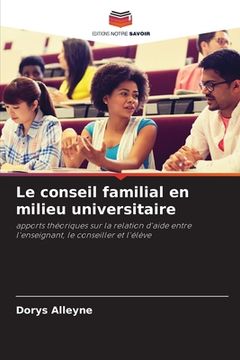portada Le conseil familial en milieu universitaire (in French)