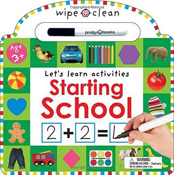 portada Wipe Clean: Starting School (en Inglés)