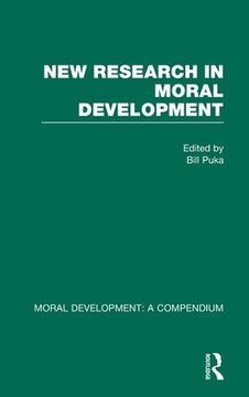 portada new research in moral development (en Inglés)