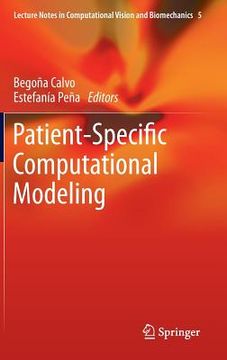 portada patient-specific computational modeling (en Inglés)