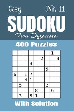 portada Easy Sudoku Nr.11: 480 puzzles with solution (en Inglés)