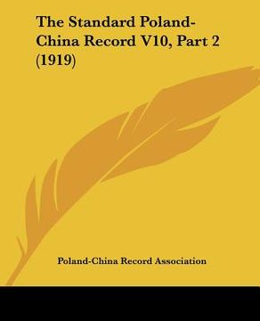 portada the standard poland-china record v10, part 2 (1919) (in English)