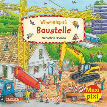 portada Maxi Pixi 424: Ve 5: Wimmelspaß Baustelle (5 Exemplare)