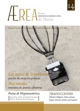 portada Ærea, Revista Hispanoamericana de Poesía Nro. 14