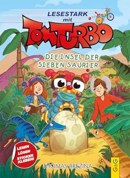 portada Tom Turbo - Lesestark - die Insel der Sieben Saurier (in German)