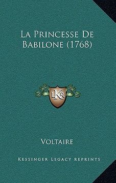 portada la princesse de babilone (1768) (in English)