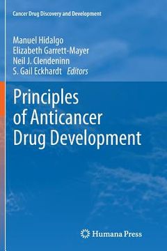 portada Principles of Anticancer Drug Development (en Inglés)