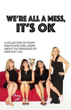 portada We're All a Mess, It's Ok: A Collection of Funny Essays and One-Liners about the Struggles of Everyday Life