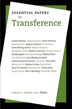 portada Essential Papers on Transference (Essential Papers on Psychoanalysis) (in English)