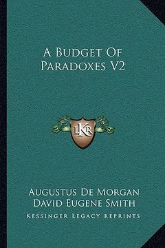 portada a budget of paradoxes v2