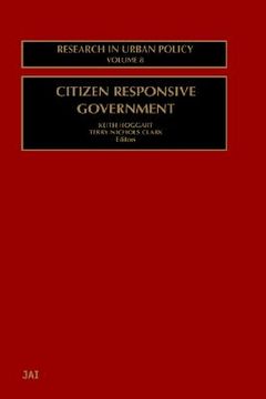 portada research in urban policy: vol 8 (en Inglés)
