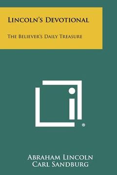 portada lincoln's devotional: the believer's daily treasure
