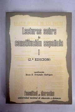 portada Lecturas Sobre la Constitucion Española, Vol. I (Primera Edicion)