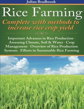 portada Rice Farming complete with methods to increase rice crop yield (en Inglés)