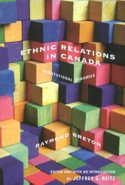 portada ethnic relations in canada: institutional dynamics