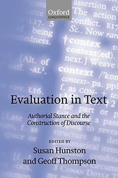 portada Evaluation in Text: Authorial Stance and the Construction of Discourse (Oxford Linguistics) (en Inglés)