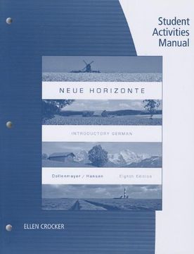 portada Student Activities Manual for Dollenmayer/Hansen's Neue Horizonte, 8th