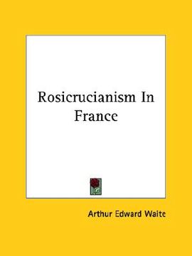 portada rosicrucianism in france (in English)