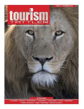 portada Tourism Tattler December 2016: News, Views, and Reviews for the Travel Trade in, to and out of Africa. (en Inglés)