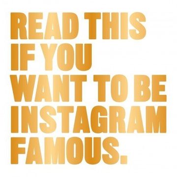 portada Read This if You Want to Be Instagram Famous