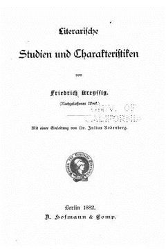 portada Literarische Studien und Charakteristiken (in German)