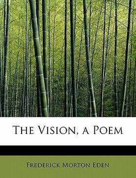 portada the vision, a poem (en Inglés)