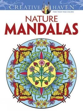 portada Creative Haven Nature Mandalas Coloring Book (en Inglés)