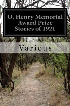 portada O. Henry Memorial Award Prize Stories of 1921