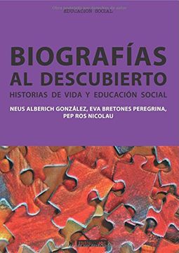 portada Biografías al Descubierto (Manuales) (in Spanish)
