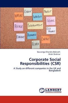 portada corporate social responsibilities (csr) (en Inglés)