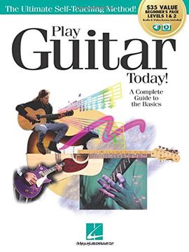portada Play Guitar Today! All-In-One Beginner's Pack: Includes Book 1, Book 2, Audio & Video (en Inglés)