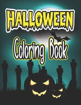 Halloween Coloring Book: New and Expanded Edition, 50 Unique Designs, Jack-o-Lanterns, Witches, Haunted Houses, and More (en Inglés)