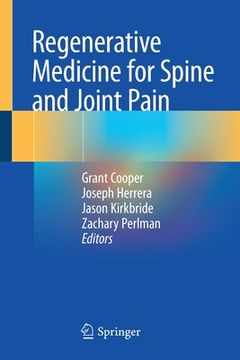 portada Regenerative Medicine for Spine and Joint Pain (en Inglés)