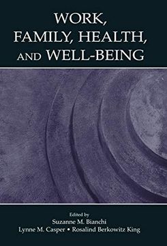 portada Work, Family, Health, and Well-Being (en Inglés)