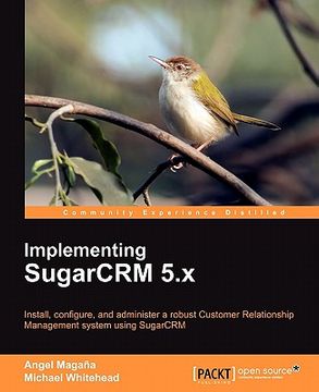 portada implementing sugarcrm 5.x (en Inglés)