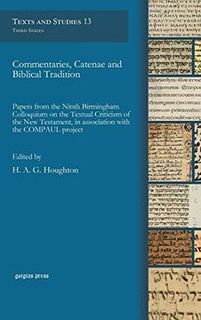 portada Commentaries, Catenae and Biblical Tradition (in Multilingual)