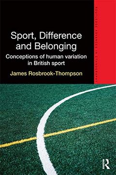 portada Sport, Difference and Belonging (Routledge Advances in Ethnography) (in English)