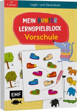 portada Mein Bunter Lernspielblock - Vorschule: Logik- und Denkrätsel (en Alemán)