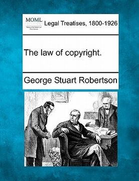 portada the law of copyright. (in English)