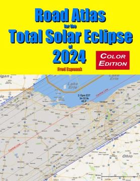 portada Road Atlas for the Total Solar Eclipse of 2024 - Color Edition 