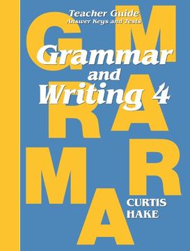 portada Saxon Grammar & Writing Grade 4 Teacher Packet (Stephen Hake Grammar) (en Inglés)
