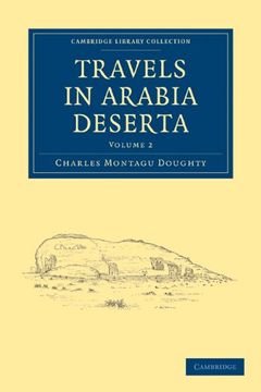 portada Travels in Arabia Deserta 2 Volume Set: Travels in Arabia Deserta - Volume 2 (Cambridge Library Collection - Travel, Middle East and Asia Minor) (en Inglés)