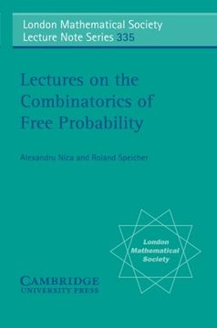 portada Lectures on the Combinatorics of Free Probability Paperback (London Mathematical Society Lecture Note Series) (en Inglés)