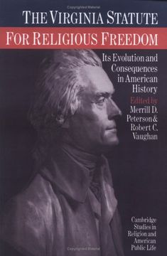 portada The Virginia Statute for Religious Freedom Paperback: Its Evolution and Consequences in American History (Cambridge Studies in Religion and American Public Life) (en Inglés)