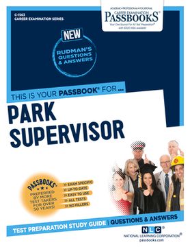 portada Park Supervisor (I) (C-1563): Passbooks Study Guide Volume 1563