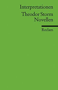 portada Interpretationen: Theodor Storm. Novellen (en Alemán)