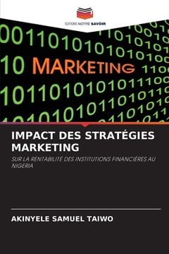 portada Impact Des Stratégies Marketing (en Francés)